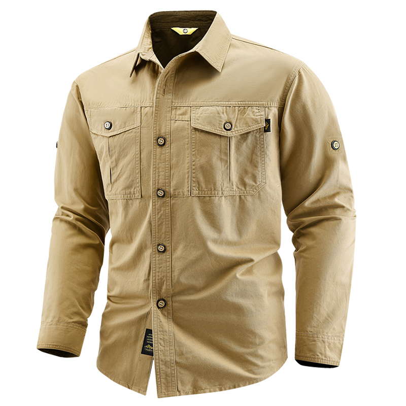 Camisas militares de negócios  - Tactical Military Shirt Cargo avaliação e preço