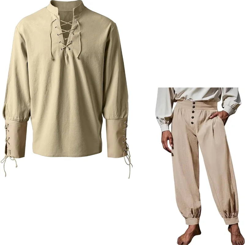 Conjunto de cosplay medieval r - Shirts avaliação e preço