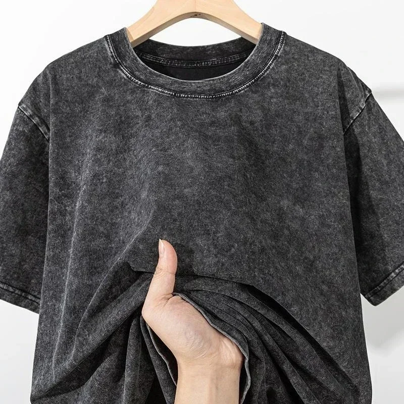 Camiseta Oversized Vintage Fri - Acid Wash Vintage Graphic T Shirt avaliação e preço