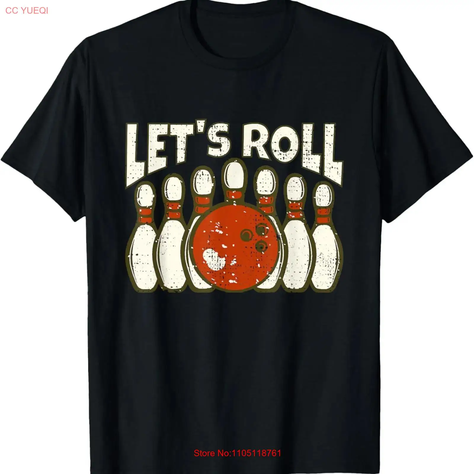 Vamos arrasar com a camiseta d - Short Sleeve Bowling Shirt Retro avaliação e preço