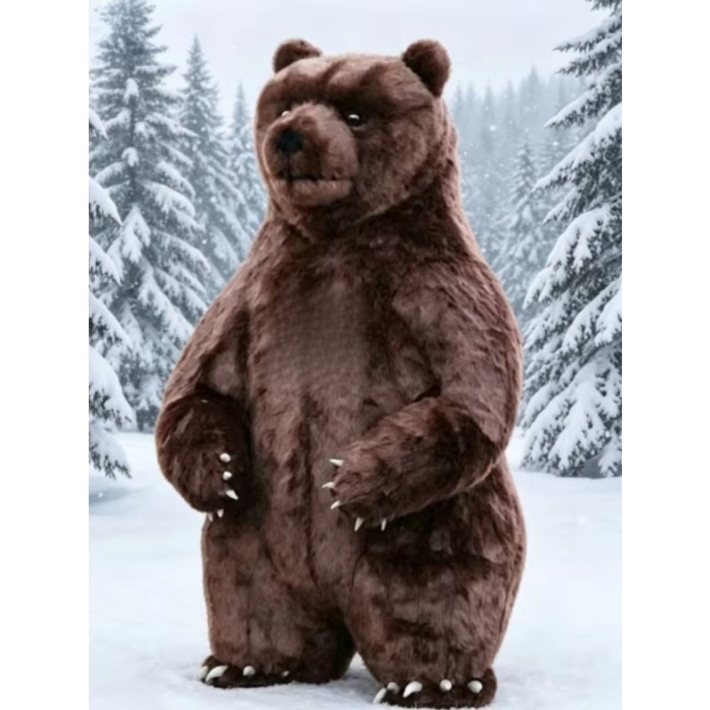 Fantasia de Mascote de Urso In - Suits avaliação e preço