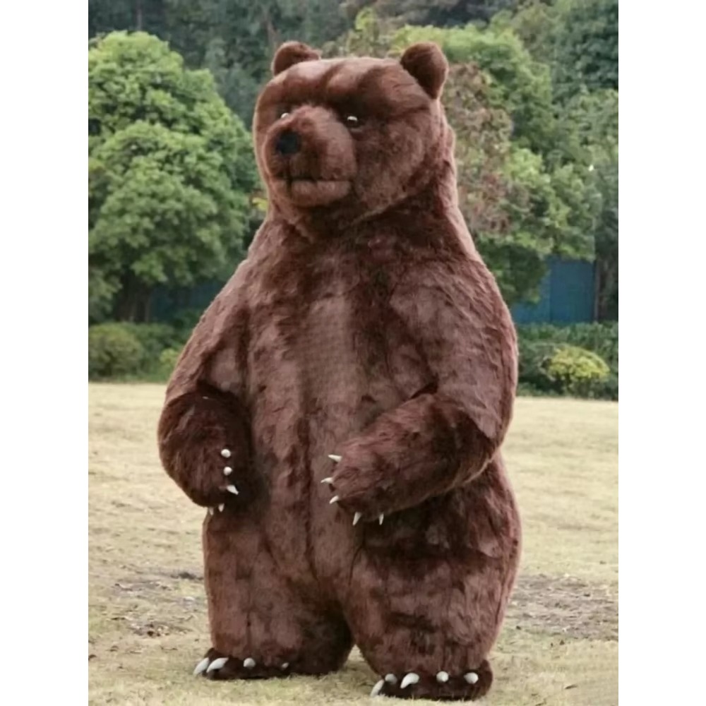 Fantasia de Mascote de Urso In - Suits avaliação e preço