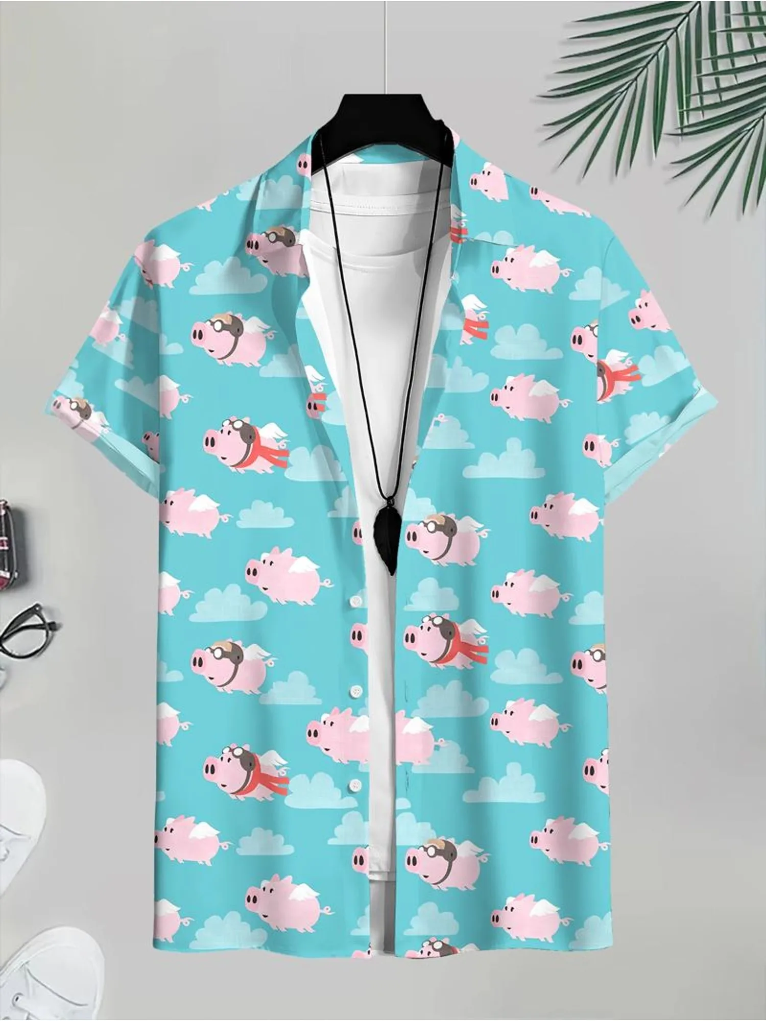 Camisas Havaianas Masculinas c - Vintage Hawaiian Floral Shirt avaliação e preço